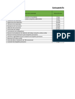 Carta Gantt Proyecto Polideportivo