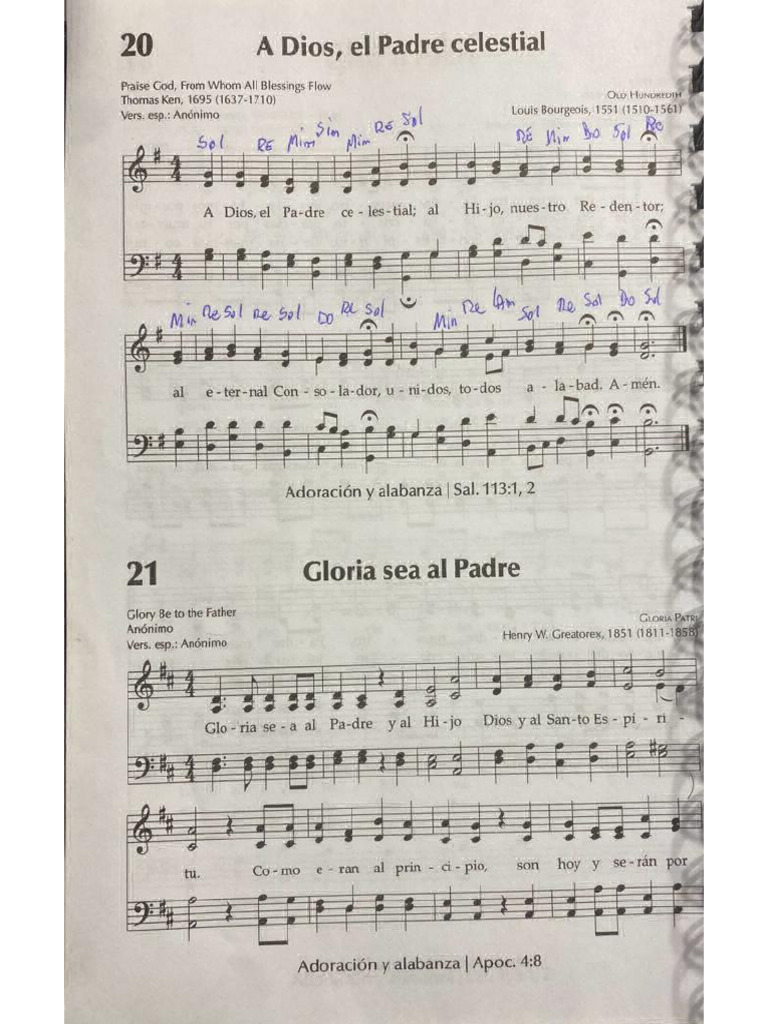 A Dios El Padre Celestial 20 | PDF