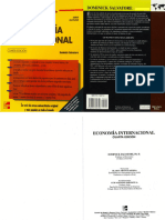 Economía Internacional - Dominick Salvadore - 4ta Edición