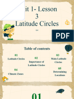 Lesson 3 - Unit 1 - Latitude Circles