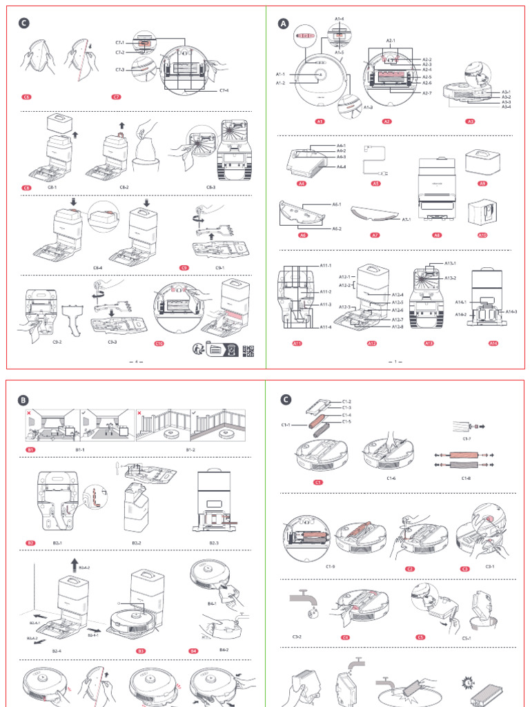 Roborock Q8 Max+ Diagram | PDF