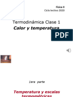 Presentacion Clase 1 Calor y Temperatura
