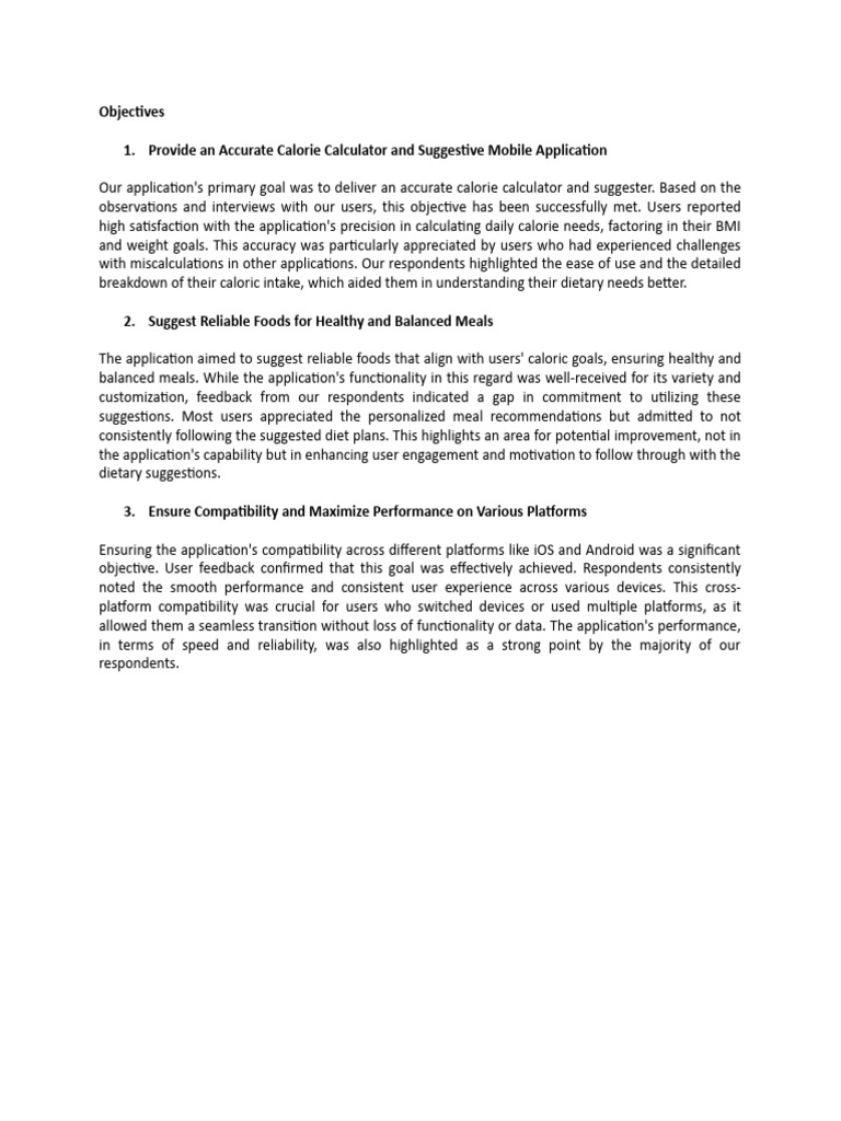 Objectives | PDF