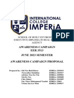 Awareness Campaign Proposal