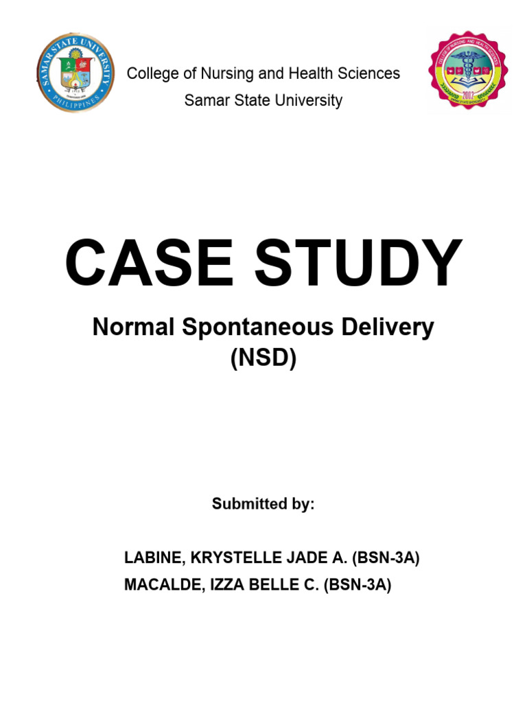 case study normal spontaneous delivery