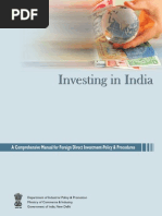 Download Manual for FDI in India by api-3769764 SN6904185 doc pdf