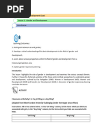 Gad Monthly Integration | PDF | Teachers | Communication