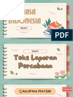 Teks Laporan Percobaan - 1