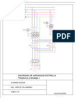 Diagrama de Arranque Estrella Triangulo Bomba 2