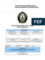 SOP Penyusunan Soal Ujian