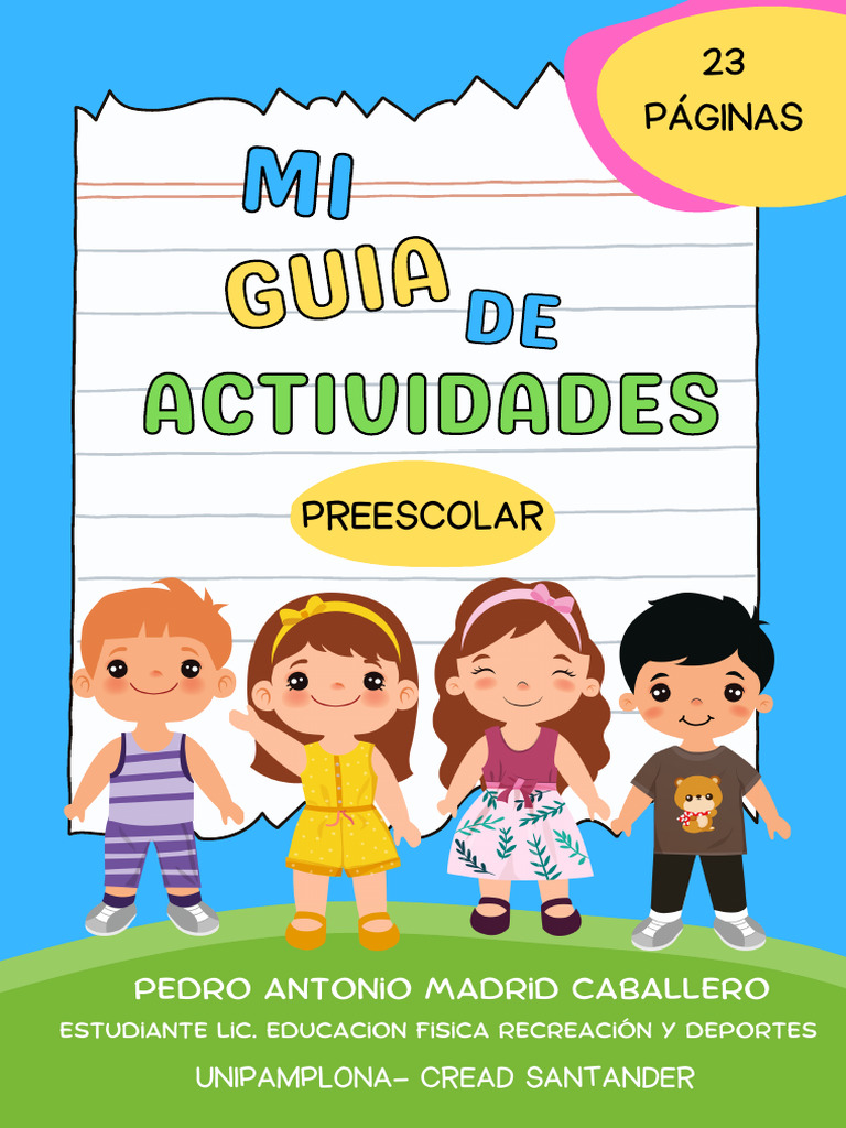 Cartilla Educativa | PDF | Educación de la primera infancia | Aprendizaje