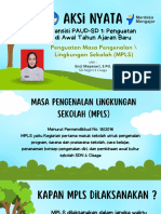 Transisi PAUD-SD MPLS ENCI MAYASARI