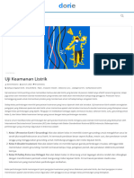 Uji Keamanan Listrik Elektronika Donie - Id