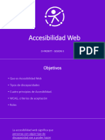 Accesibilidad Web Sesion II