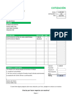 Plantilla Cotizacion