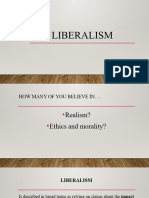 LIBERALISM