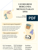 Uji Regresi Berganda - Spss