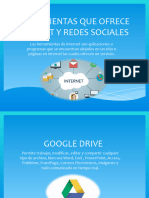 Herramientas Que Ofrece Internet y Redes Sociales - Andrea 7a