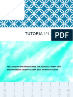 Tutoria 1°I