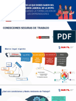 Condiciones Seguras de Trabajo