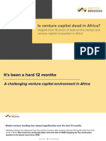 Is VC Dead in Africa