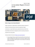 Full Intruction About Rogers Circuit Board Material