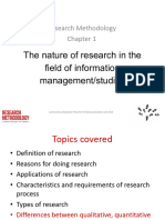 Chapter 1 2022 (The Nature of Research)