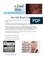 Pro-Life Boot Camp