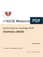 R - IGCSE Resources - Chemistry Revision Guide by Mohamed