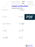 Calc Diffrule Pwrrules