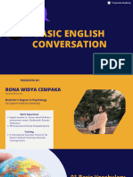 Basic English Conversation - Floor