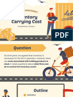 Inventory Carrying Cost