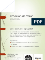 Creación de Valor