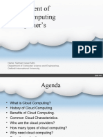 Cloud Computing Slide