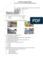Latihan Ulangan Tema 3