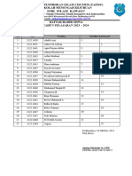 Daftar Hadir Siswa & TTD