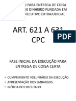+EXECUÇÃO+PARA+ENTREGA+DE+COISA+DISTINTA+DE+DINHEIRO+FUNDADA+EM+TÍTULO+EXTRAJUDICIAL