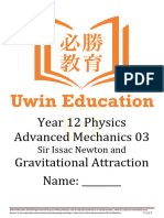 03 Advanced Mechanics 3 Gravitational Attraction Part 1