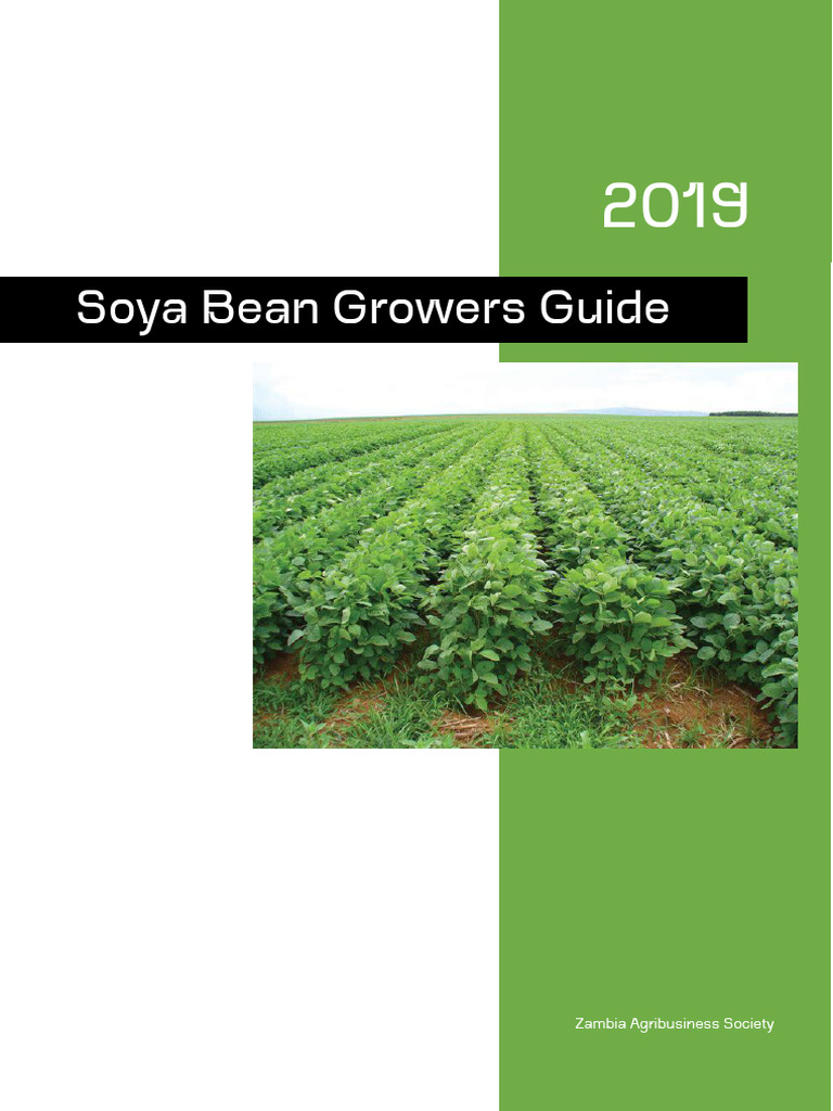 Soya Bean Growers Guide 2019 | PDF | Soybean | Soil