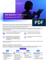 5G System Integration Framework 5G SF