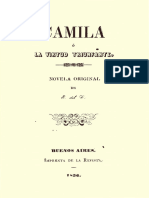 Copia Copia Camila o La Virtud Triunfante - Estanislao Del Campo