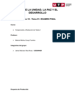 Examen Final - Desarrollo y Comprension de Textos - Jaime Mariano Roa Rivas