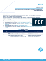 An4230 Stm32 Microcontroller Random Number Generation Validation Using The Nist Statistical Test Suite Stmicroelectronics