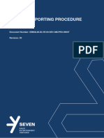 Quality Reporting Procedure 0DMQL00-DLVR-00-SEV-QM-PRO-00007