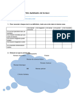 Habitudes de Lecture - Eleve