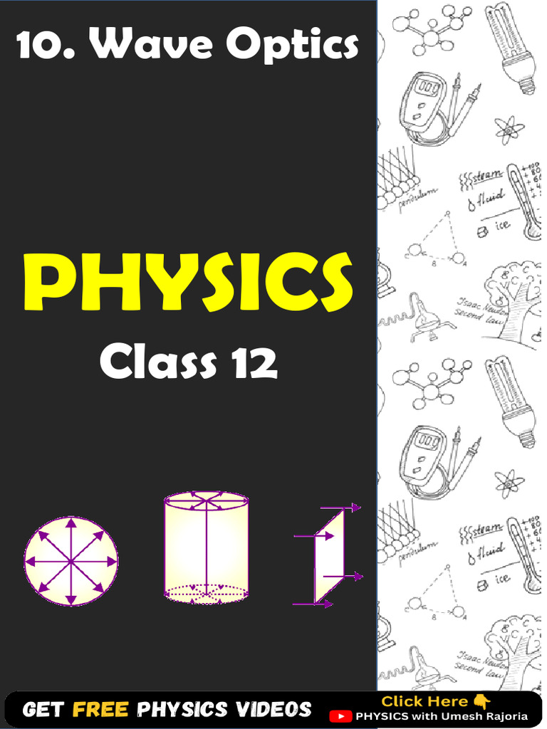 Wave Optics Notes 12th Physics Pdf