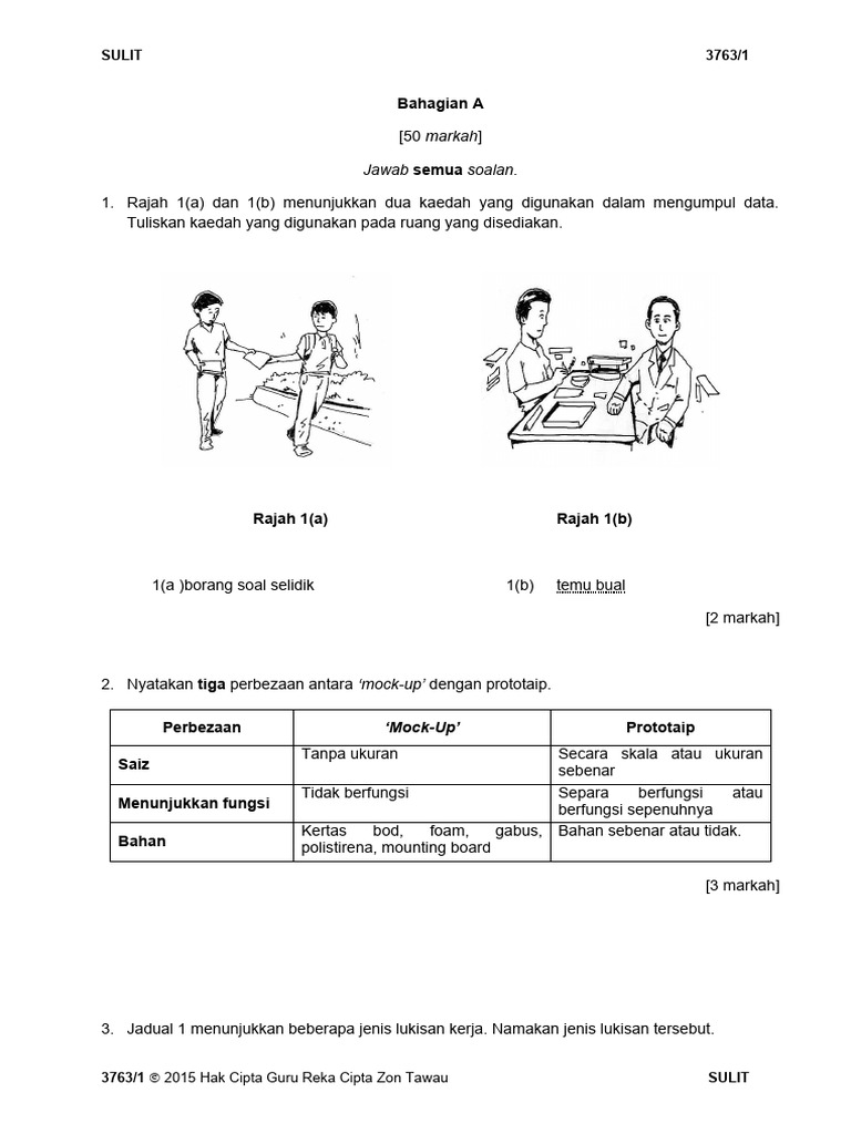 Soalan Reka Cipta KBAT | PDF