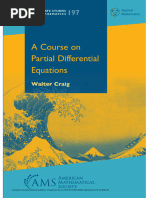 A Course On Partial Differential Equations - Walter Craig