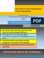 Penangananan Hate Speech - Irfan AB