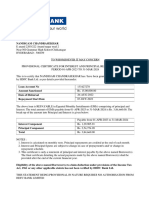 Chandra496 - Provisional Interest Certificate